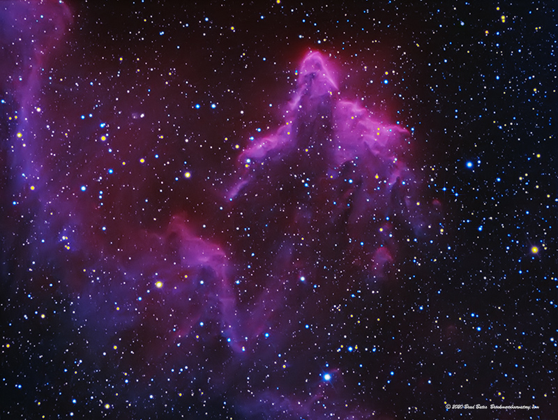 IC 63 Ghost Nebula